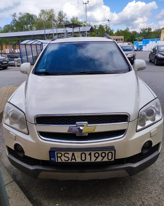 Chevrolet Captiva cena 26000 przebieg: 214571, rok produkcji 2010 z Sanok małe 79